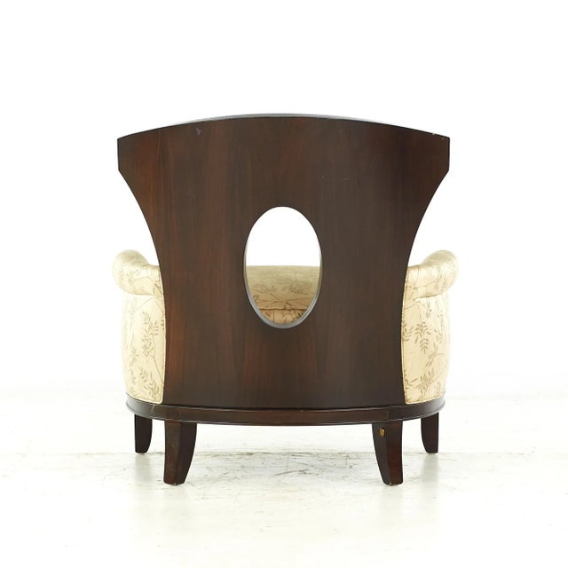 Barbara Barry for Henredon Mid Century Lounge Chairs - Pair For Sale - Image 9 of 13