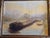 Oil on canvas, 19th century, Yvonac Annurey R. "Barge". Frame dimensions: 79 cm x 64 cm. Oil on canvas dimensions: 65.5 cm...