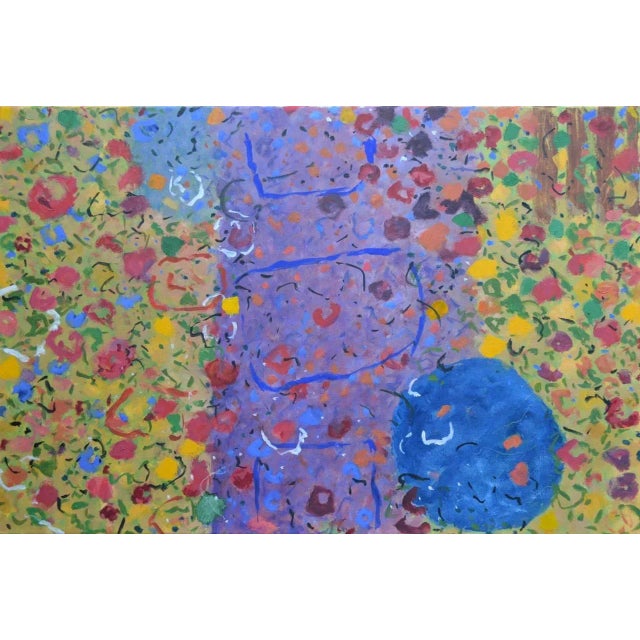 Very gentle work from the studio of this British artist. Lovely painting Oil on canvas. Unframed, excellent condition