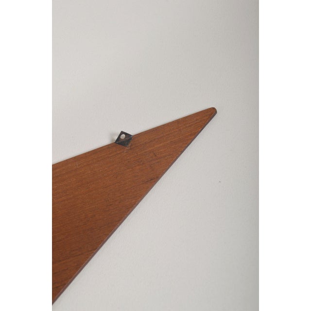 Danish Butterfly Wall Shelf attributed to Poul Cadovius for Cado, 1950s For Sale - Image 6 of 7