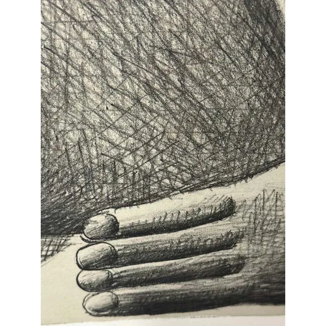 1970s "Kopffüßler Mit Einer Wunde (Head-Footer With a Wound)" Lithograph by Horst Ante For Sale - Image 5 of 10