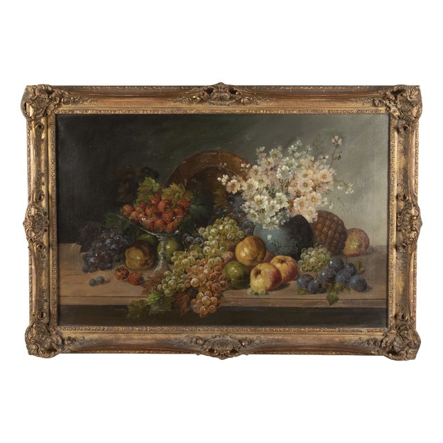 English Artist, Still Life, Early 20th Century, Oil on Canvas For Sale