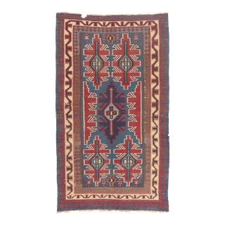 Vintage Persian Shiraz Kilim Rug, 05'07 X 08'07 For Sale