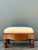 Wood Vintage Grasscloth Footstool For Sale - Image 7 of 12