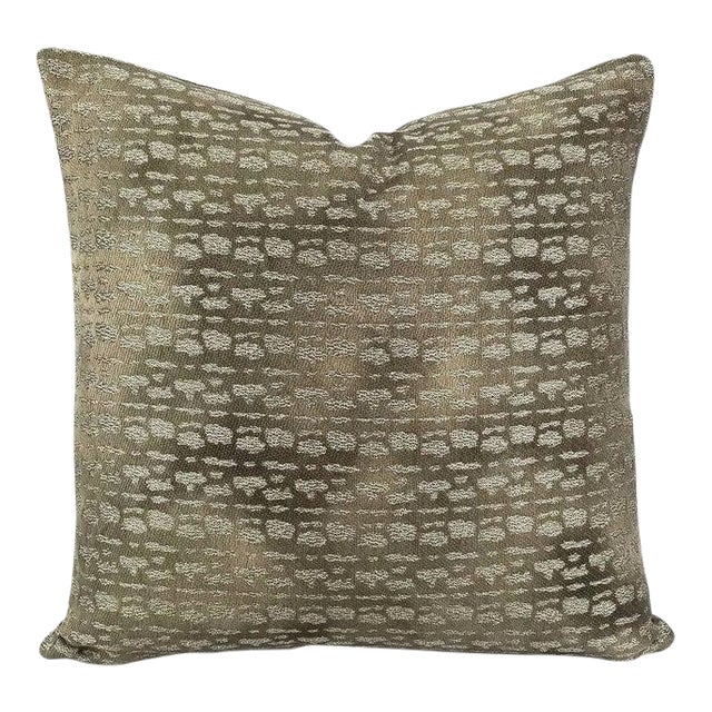 S. Harris Monday Muse in Titan Pillow Cover - 20" X 20" For Sale