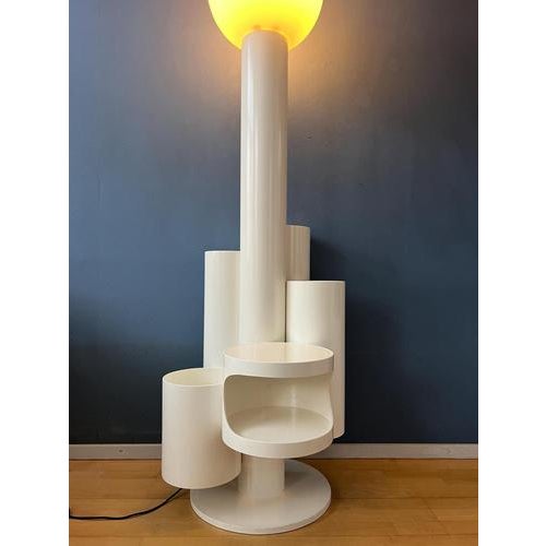 White Close Encounter Floor Lamp by Kerst Koopman For Sale - Image 5 of 13