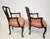 Mid 20th Century Vintage French Style Carved Armchairs - Pair For Sale - Image 5 of 12