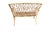 Brown Late 20th-C. Faux Bois Metal Garden Bench or Settee For Sale - Image 8 of 16