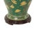 Vintage Brunschwig & Fils Hand-Painted Green Ceramic Pig Table Lamps - Pair For Sale - Image 9 of 11