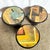 Postmodern Postmodern Black and Abstract Nesting Mushroom Tables - Set of 3 For Sale - Image 3 of 6
