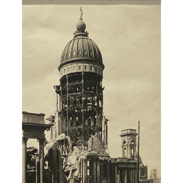 American Photograph of San Francisco's City Hall 1906 For Sale - Image 3 of 5