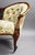 Cream Victorian Walnut Carved Chaise Lounge, 1880 For Sale - Image 8 of 15