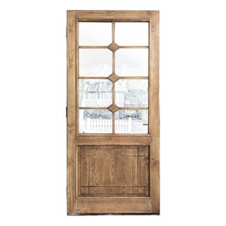 Hand Carved Wooden Door For Sale