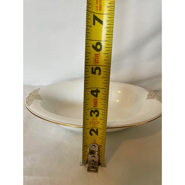 Ceramic Wedgwood Bone China Vera Wang Empress Jewel Oval Serving Bowl For Sale - Image 7 of 9