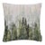 Pine Forest Woven Cushion With Feather Filler - 42x42cm (17"x17") For Sale