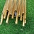 1970s Gold Metal Connected Tube Style Wall Sconces For Sale - Image 4 of 7