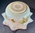 Pink Early 20th Century Hand Painted Art Glass Brides Bowl For Sale - Image 8 of 9