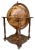 Italian Globe in Wood and Metal, 1960s For Sale