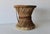Vintage Woven Bamboo Rattan Woven Cane Wicker Stool Mid-Century For Sale - Image 14 of 17