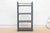 Wood Coastal Cottage Painted Blue Open Bookcase For Sale - Image 7 of 10