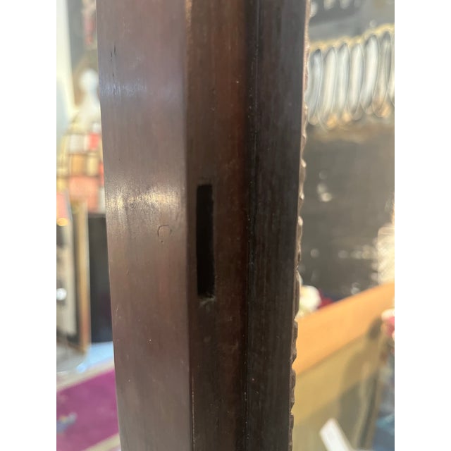 Ebony carved wood room dividers. Fabulous detail! 80” tall 19.25” wide 1.5” thick Set of 4.