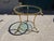 Gold French Style Gilt Bronze and Glass Side Table, 1970s For Sale - Image 8 of 16