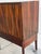 Rosewood Rolling Bar Cart Server Cabinet With Sliding Door Denmark 1960s For Sale - Image 9 of 10