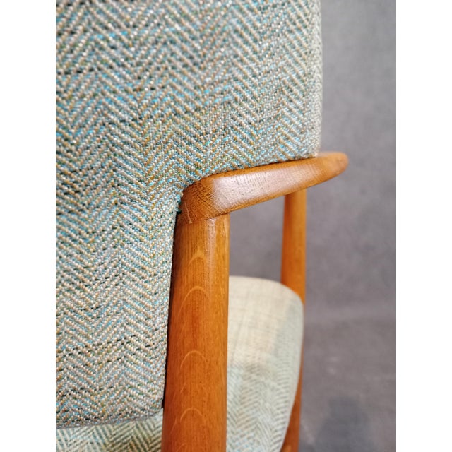 Set of Chairs by Aksel Bender Madsen & Ejner Larsen for Fritz Hansen, 1960s For Sale - Image 12 of 14