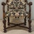 19th Century French Renaissance Revival Hand Carved Oak Armchair For Sale - Image 9 of 17