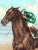 De Voe Signed Impressionist Equestrian Horse Jockeys Oil on Canvas For Sale In Los Angeles - Image 6 of 8