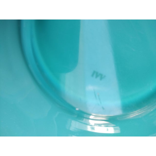 Green Glass Vase from IVV Industria Vetraria Valdarnese, 1970s For Sale - Image 10 of 11