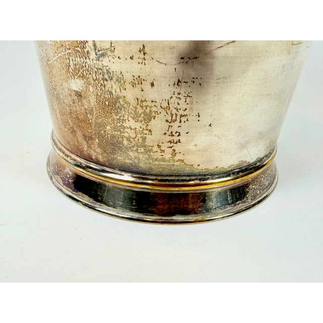 Neo-Classical Silver Plated Wine Cooler, 1900s For Sale - Image 4 of 11