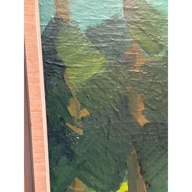 Thage Carlson, Forest , 1960s, Oil on Panel, Framed For Sale - Image 12 of 18