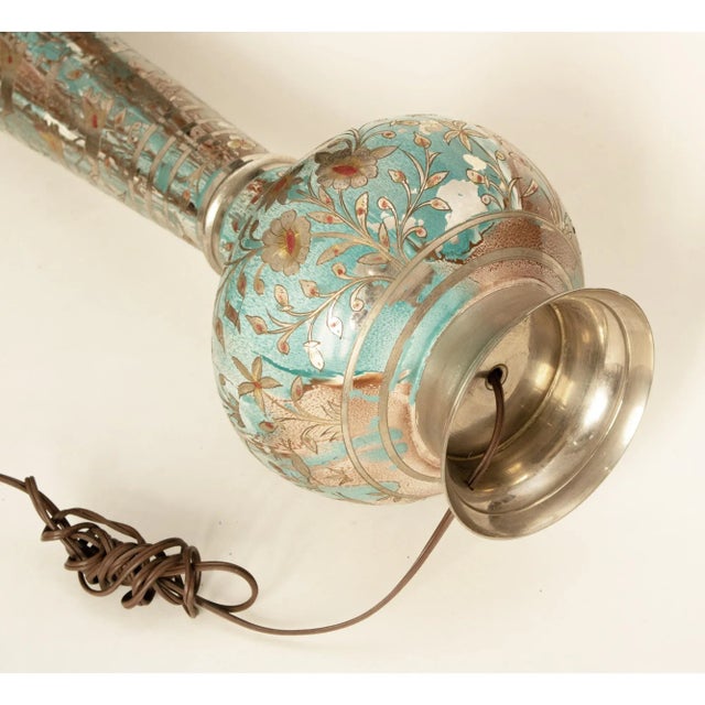 1950s Vintage Indo-Persian Table Lamp For Sale - Image 12 of 12