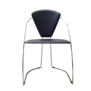 Vintage Linda Dining Chair by A. Rizzatto for Lo Studio, 1980s For Sale