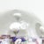 Glass Paul Ysart Attributed Harlequin White Ground/Polychrome Twist Glass Paperweight For Sale - Image 7 of 15