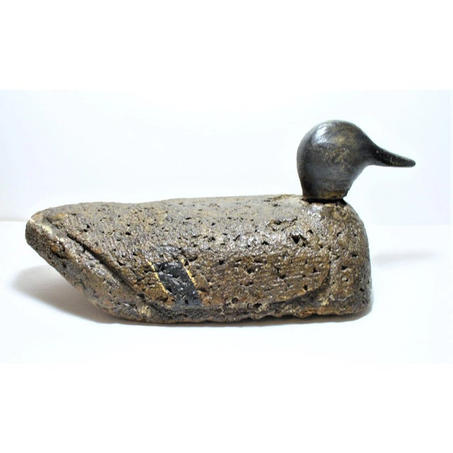 Early 20th Century Antique Hand Made Duck Decoy For Sale - Image 5 of 9