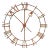 Napa Iron Clock Face For Sale