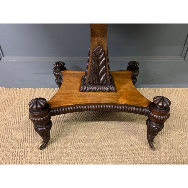Regency Rosewood Card Table, 1815 For Sale - Image 14 of 17