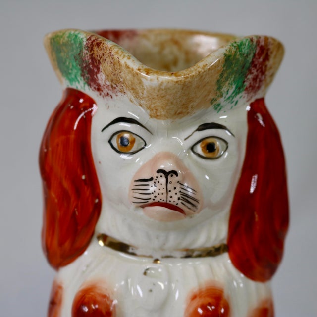 Antique Staffordshire King Charles Spaniel Toby Pitcher For Sale - Image 13 of 13