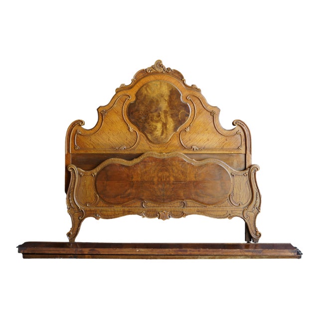 Antique French Style Full Bed Frame For Sale