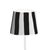 Zafferano Zafferano Ceramic Black Striped Shade for Poldina Lido Lamp For Sale - Image 4 of 4