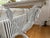 Mid 20th Century Swan French Cast Iron Table With Marble Top For Sale - Image 5 of 6
