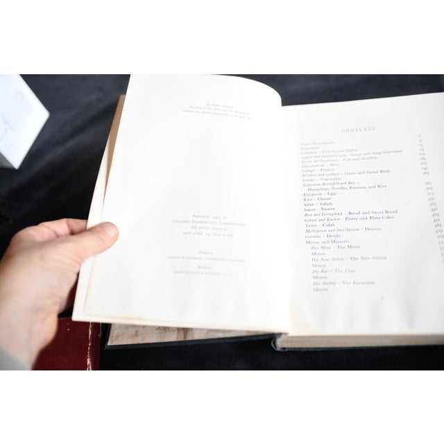 Illustration Gourmet's Old Vienna Cookbook by Lillian Langseth-Christensen 1959 Hc Book For Sale - Image 3 of 16