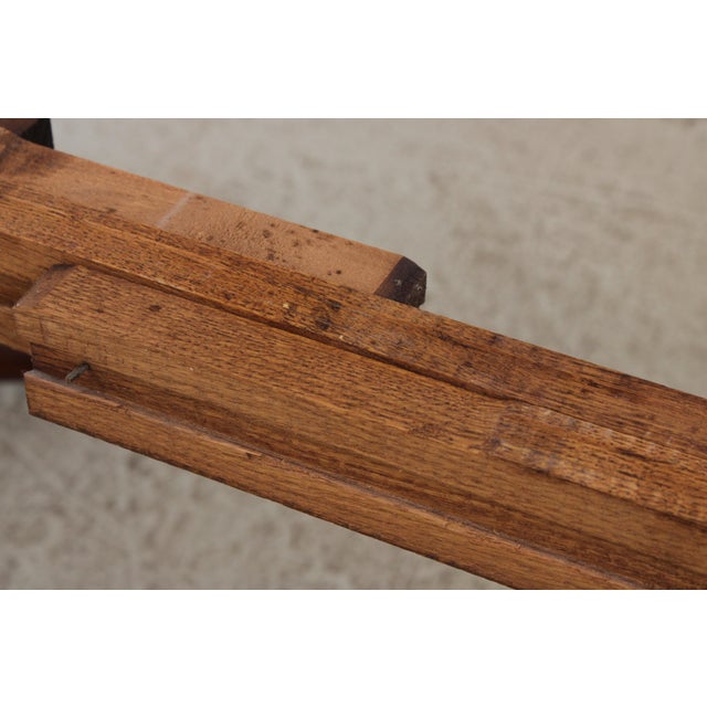 Henkel Harris Cherry Queen Anne Style Double Pedestal Dining Table For Sale - Image 13 of 18