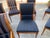 Vintage Maple Fabric Henredon "Triomphe" Dining Chair Set of 8 For Sale - Image 17 of 18