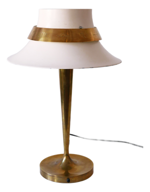 Art Deco Zodiac Desk Light or Table Lamp by Jean Perzel France 1940s