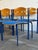 Niels Larsen Stacking Chairs Set of 8 Danish Mid-Century Modern Vintage For Sale In Los Angeles - Image 6 of 13