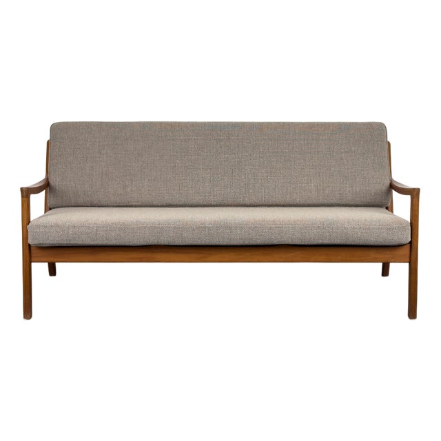 Teak 3-Seater Senator Sofa by Ole Wanscher for France & Søn, 1964 For Sale