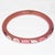 French Art Deco Pink Celluloid Bracelet Bangle with Floral Design For Sale - Image 4 of 7